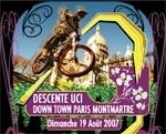 Descente vtt UCI DOWN TOWN Paris Montmartre