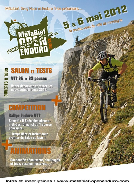 Affiche Enduro Metabief 2012